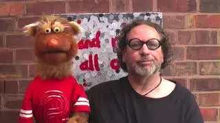 Marcus and Ron: Man and Puppet Creative Partnership Arts Practice.Title: Black and White and.