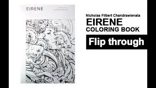 Eirene Coloring Book Flip Through - Nicholas Filbert Chandrawienata