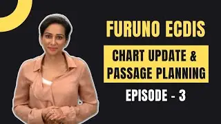 Passage planning on ECDIS | Updating ENC Chart | Furuno Ecdis tutorial  | Furuno ECDIS operation