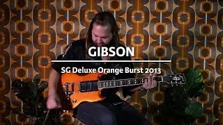 Gibson SG Deluxe Orange Burst 2013 Limited Run played by Leif de Leeuw | Demo @ TFOA