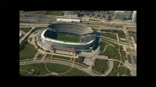 Soldier Field from the Air renovated