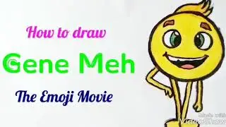 How to Draw Gene Meh | The Emoji Movie