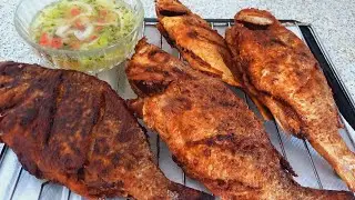 Fried fish || SKilled and Fry || poisson Frit  || qualit&eacute; et Frit || janNOE'S KITCHEN.