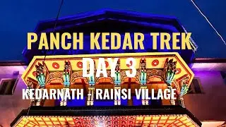 Panch Kedar Trek:-                    Descending the Divine Path: Kedarnath to Gaurikund Trek	l