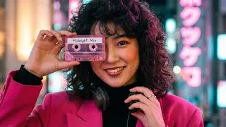 Midnight Sky Tokyo – A 1980s City Pop Romance in Neon & Light