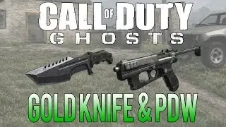 Gold Knife & Gold PDW [Call of Duty: Ghosts] (Tips & Tricks)