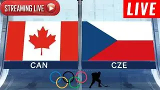 Canada vs Czechia Olympic Men's Hockey LIVE | 2026 Winter Olympics | Hot Take Hockey Stream