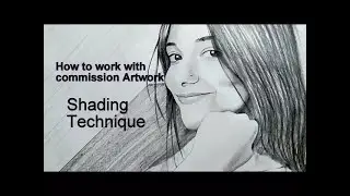 How to work with commission Artwork | #sketch #sketchartist #commissionart @shadeartwork