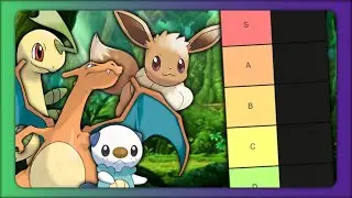 Ranking the Pokemon Starters