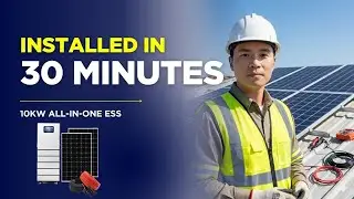 We Installed a 10kW Solar System in JUST 30 Minutes?!