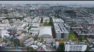 【東京都市大学】世田谷キャンパス４Kドローン撮影（Flythrough video）