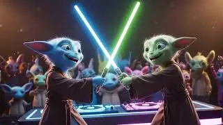 The Star Wars Jedi Dance Revolution