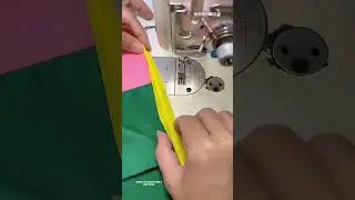 Sew on the zipper