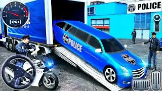 OffRoad Police Transport Truck Driving - Police Car Driver Mountain Simulator - Android GamePlay