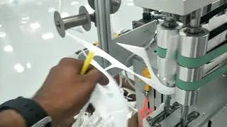 KN95 Mask Machine in Richpeace Bangladesh Customer's factory