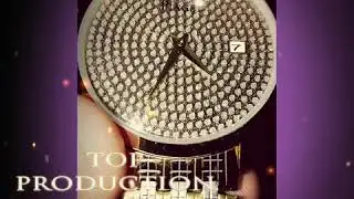 Piaget watch 24k Gold with 3k diamonds
