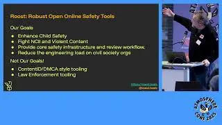 Introducing Roost: Robust Open Online Safety Tools, Christopher DiBona, ATmosphereConf