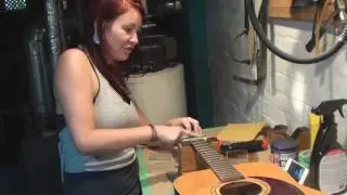 Camille and Dave Repair Some Guitars