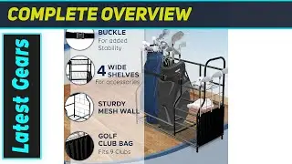Morvat Golf Storage: Идеальный органайзер для гольф-оборудования!