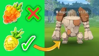 Can i catch Regirock with pinap berries only | Pok&eacute;mon go