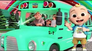 🚌 Wheels on the Bus Go Round 🎶 | Nursery Rhyme FUN!