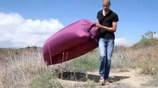 How to Fill your Hangout&trade;, the Inflatable lounger.