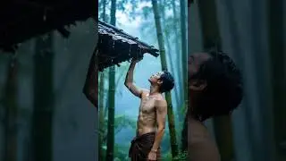 relaxing heavy rain #heavyraining  #waterfall #asmrrain