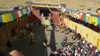 Another cham at komic monastery (spiti)