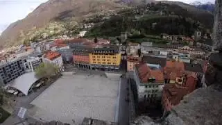 Time Lapse su Piazza del Sole a Bellinzona