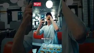 Waffle House in the Day vs. Night