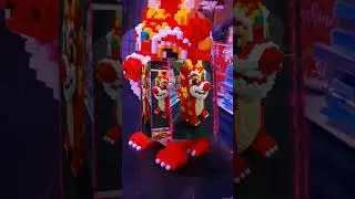 3D edits NANO BLOCKS RED DRAGON FUN #trending #viral #shortvideo #trendingshorts #trend #shorts