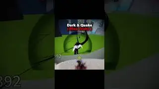 Dark X Quake In BloxFruits Vs Fruits Battlegrounds 💀🔥 #bloxfruits
