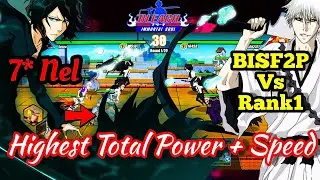 BISF2P Сражайтесь против 1-го ранга с ВЫСОКОЙ ОБЩЕЙ МОЩНОСТЬЮ И СКОРОСТЬЮ | 300K +разница в мощности