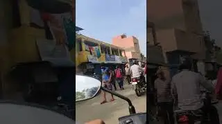 Pillion view of Chennai city streets #streetsofchennai #chennaitraffic