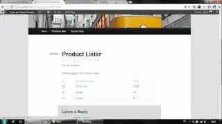 Types and Views tutorials 7/7 - Views settings and general View Template