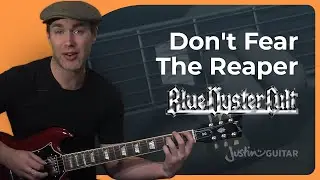 Don't Fear The Reaper - Blue Oyster Cult | Легкий гитарный рифф