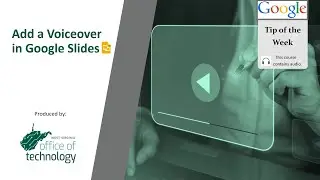 Add a Voiceover to Google Slides
