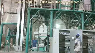 Stable-Running Maize Milling Plant | Reliable Hongdefa Milling Solutions