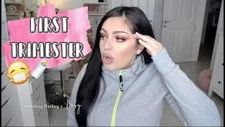 1ST TRIMESTER RECAP⎥SO SICK + comparing pregnancies!! Smashing Darling x