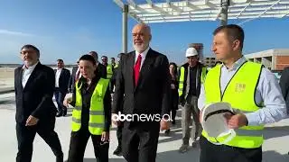 Aeroporti i Vlorës/ Inspektim nga Rama e Balluku: Punimet ecin me ritme të shpejta| ABC News Albania