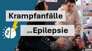 Krampfanfälle und Epilepsie. Was tun bei einem epileptischen Krampfanfall. Erste Hilfe Tutorial.