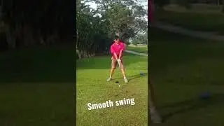 Smooth Driver Swing #shorts #shortvideo #short #golfswing #golf #golfvlogs