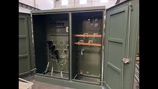 3750kVA 12.47/0.48kV Three Phase Pad mounted Transformer before UL testing