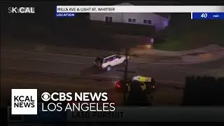 PIT maneuver brings stolen vehicle pursuit to end in Whittier