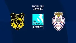 Liga 3 (Playoff de subida): Lusitânia Lourosa FC 1 - 0  CD Feirense