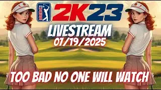 PGA 2K23 Livestream ⛳ | Can We Make Par&hellip; or Just Rage Quit?