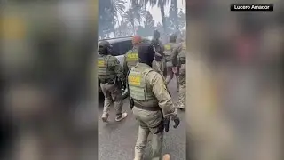 RAW VIDEO: Federal authorities in Paramount, California clash with anti-ICE protesters