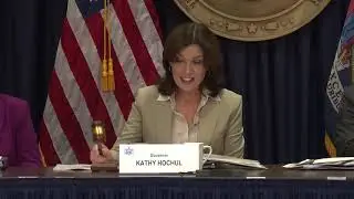 Governor Hochul Chairs the New York State Annual Financial Control Board Meeting