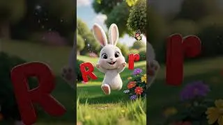 R for Rabbit #creativekids #cartoon #creativejoykids #childrenseducation #learnwithfun #zimzaroo