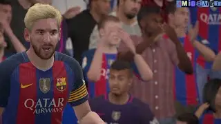 Barcelona vs Real Madrid Fifa 17 Game